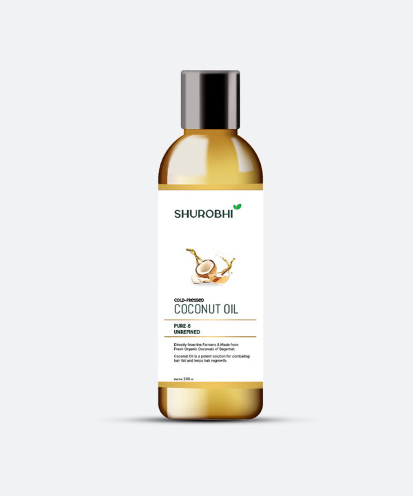 Shurobhi 100% Pure & Organic Coconut Oil – Fresh from Bagerhat Farmers